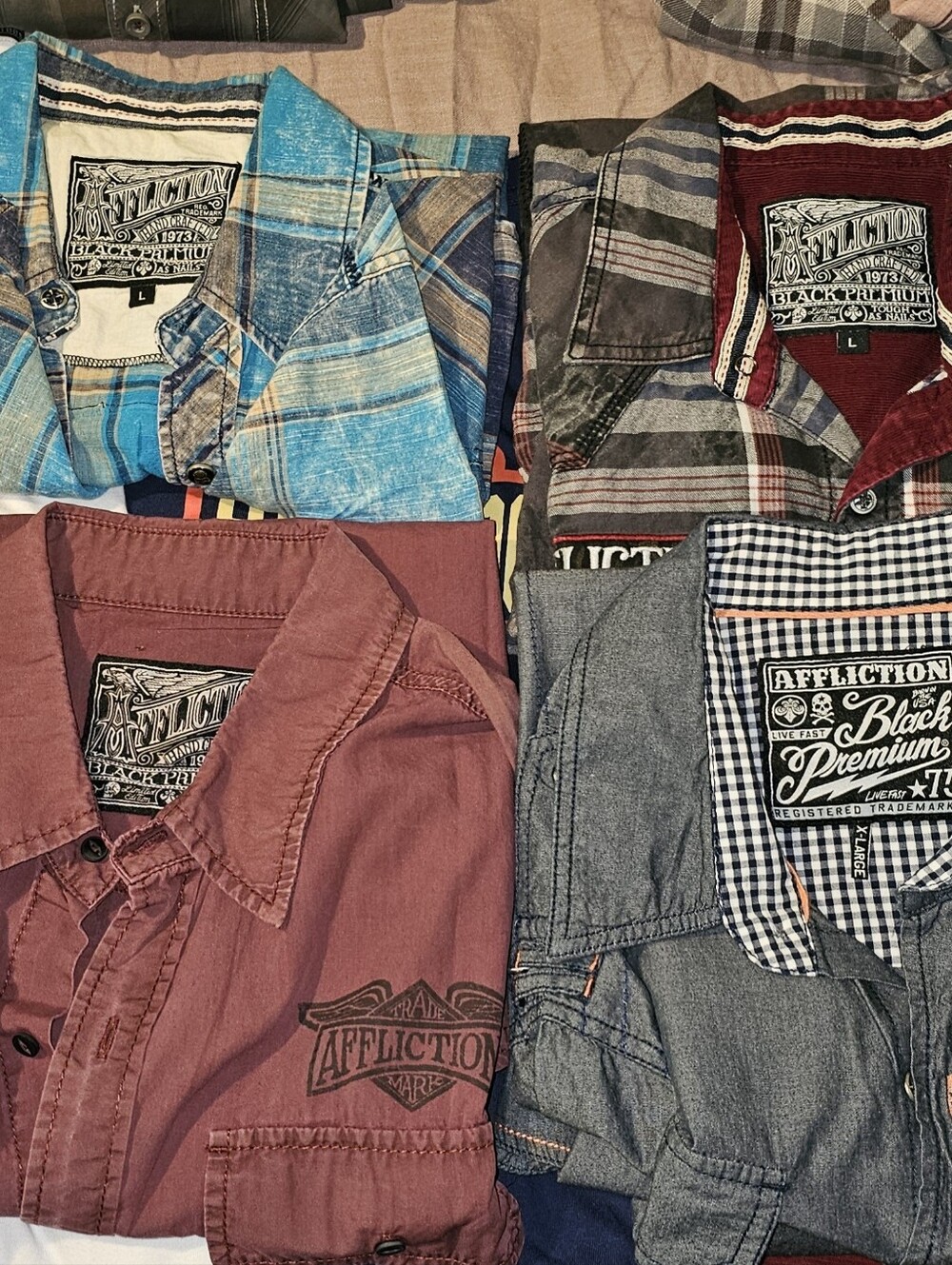 Affliction MEN'S Button Up Bundle